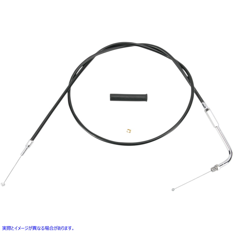 取寄せ スロットルケーブル - 42インチ - ビニール ドラッグスペシャリティーズ Throttle Cable - 42 - Vinyl 0650-0396 06500396