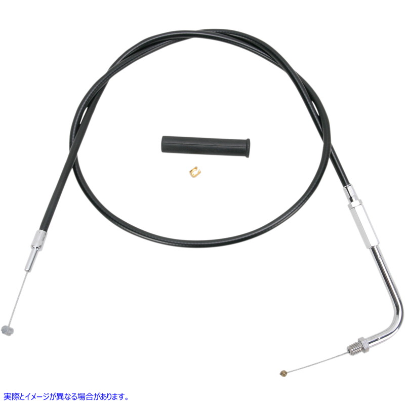 取寄せ スロットルケーブル - 36インチ - ビニール ドラッグスペシャリティーズ Throttle Cable - 36 - Vinyl 0650-1086 06501086