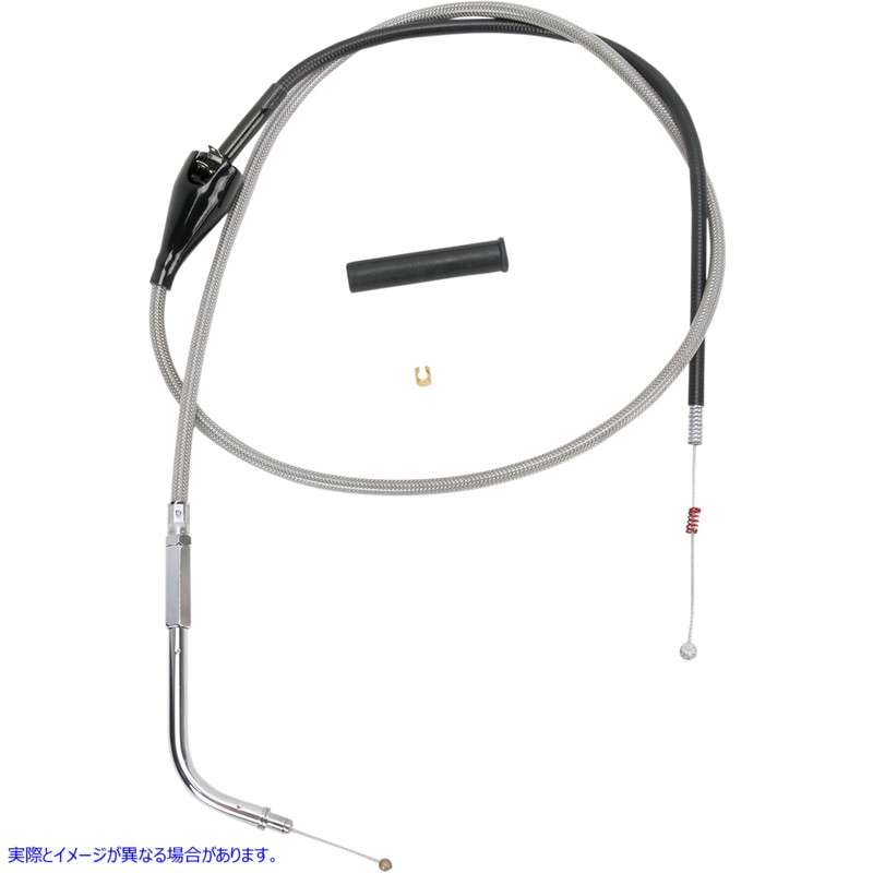 取寄せ アイドルケーブル - 44インチ - 編組 ドラッグスペシャリティーズ Idle Cable - 44 - Braided 0651-0660 06510660