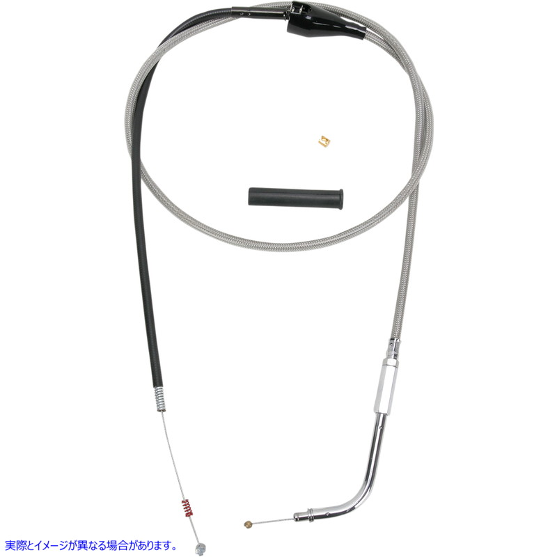 取寄せ アイドルケーブル - 48インチ - 編組 ドラッグスペシャリティーズ Idle Cable - 48 - Braided 0651-0662 06510662