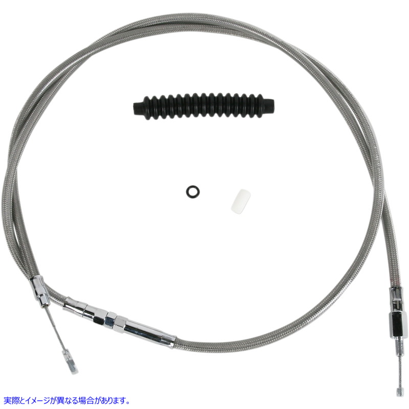 取寄せ クラッチケーブル - 編組 ドラッグスペシャリティーズ Clutch Cable - Braided 0652-1457 06521457