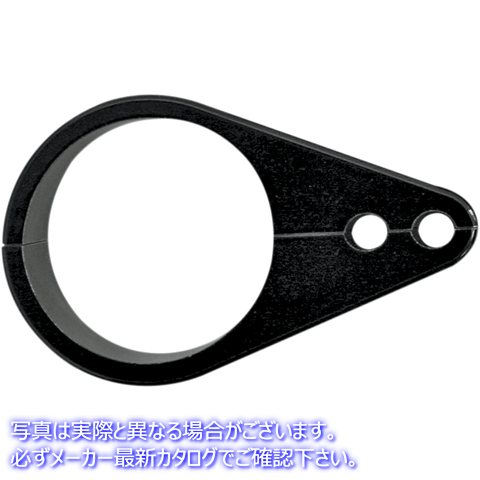 取寄せ ケーブルクランプ - デュアルスロットル/アイドル - 1-1/4インチ - ブラック ドラッグスペシャリティーズ Cable Clamp - Dual Throttle/Idle - 1-1/4 - Black 0658-0045 06580045