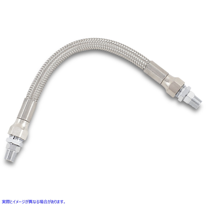 取寄せ ユニバーサルオイルライン - ステンレススチール - 8インチ ドラッグスペシャリティーズ Universal Oil Line - Stainless Steel - 8 0711-0043 07110043