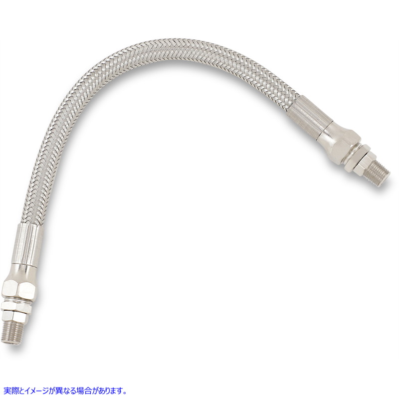 取寄せ ユニバーサルオイルライン - ステンレススチール - 10インチ ドラッグスペシャリティーズ Universal Oil Line - Stainless Steel - 10 0711-0045 07110045