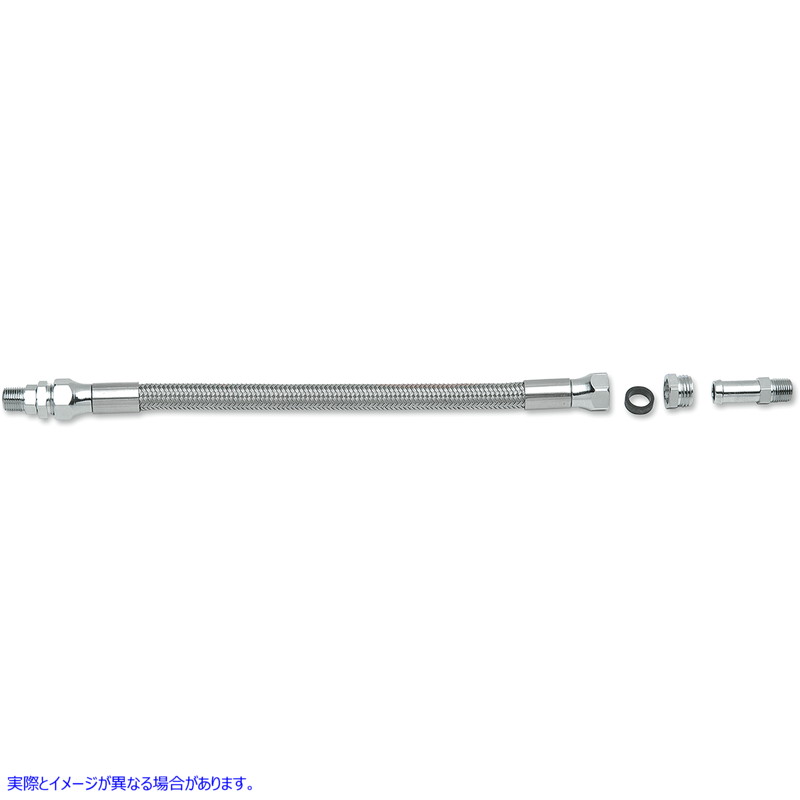 取寄せ ユニバーサルオイルライン - ステンレススチール - 11インチ ドラッグスペシャリティーズ Universal Oil Line - Stainless Steel - 11 0711-0046 07110046