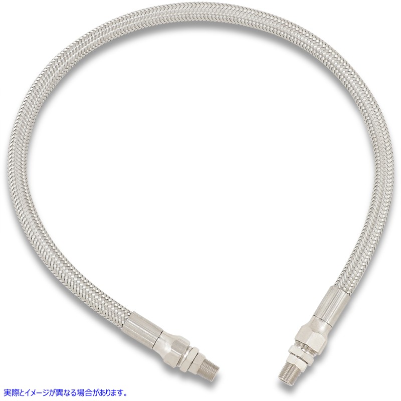 取寄せ ユニバーサルオイルライン - ステンレススチール - 22インチ ドラッグスペシャリティーズ Universal Oil Line - Stainless Steel - 22 0711-0055 07110055