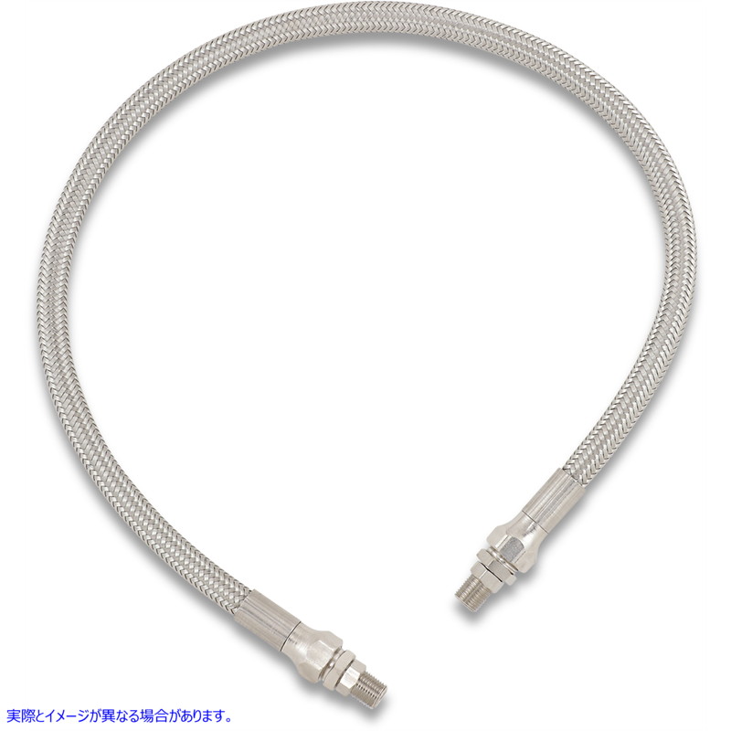 取寄せ ユニバーサルオイルライン - ステンレススチール - 24インチ ドラッグスペシャリティーズ Universal Oil Line - Stainless Steel - 24 0711-0056 07110056