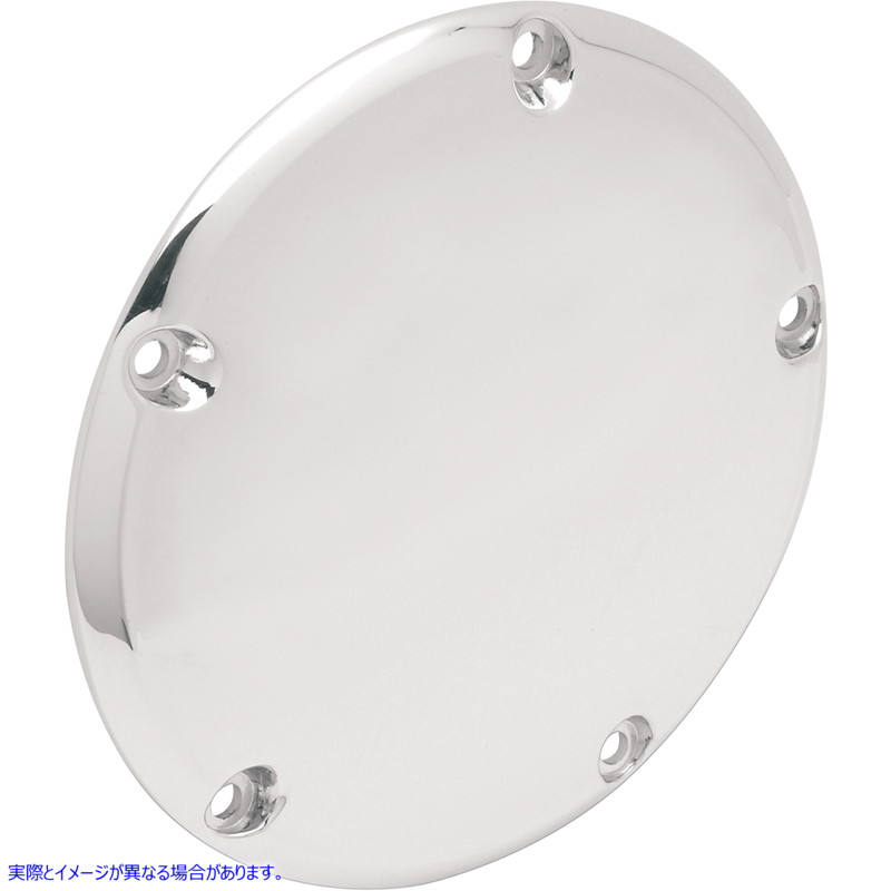 取寄せ ダービーカバー - クローム - 99-18 ビッグツイン ドラッグスペシャリティーズ Derby Cover - Chrome - '99-'18 Big Twin 1107-0047 11070047