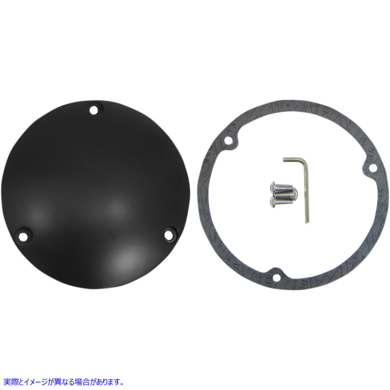 取寄せ ダービーカバー - マットブラック ドラッグスペシャリティーズ Derby Cover - Matte Black 1107-0365 11070365