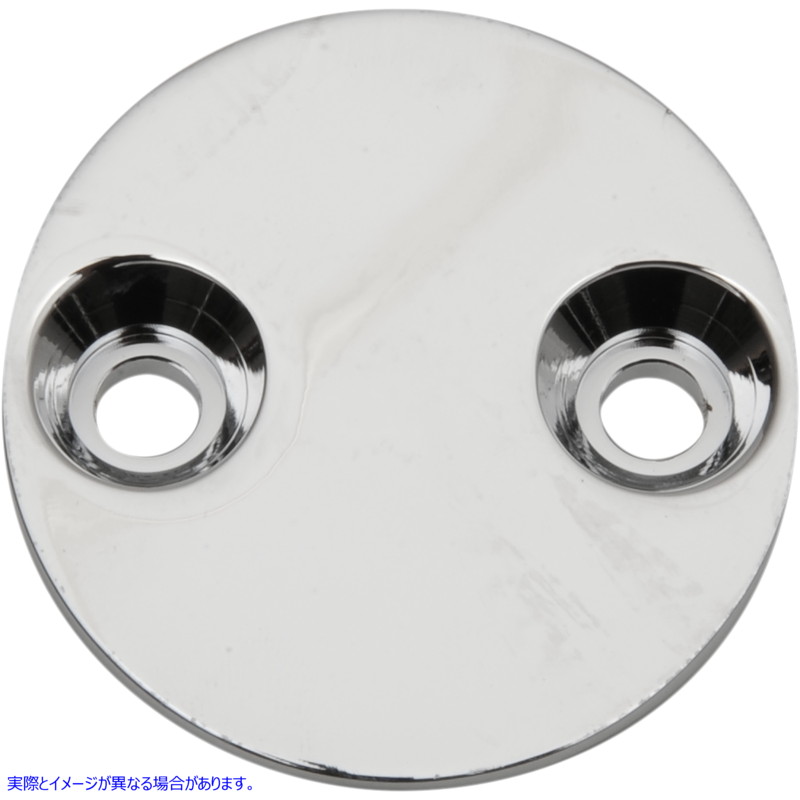 取寄せ クローム検査カバー - 91-03 XL ドラッグスペシャリティーズ Chrome Inspection Cover - '91-'03 XL 1107-0486 11070486