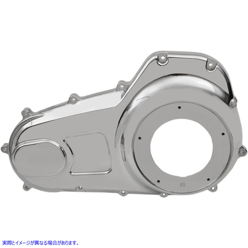 取寄せ アウタープライマリーカバー - クローム - ナロープロファイル ドラッグスペシャリティーズ Outer Primary Cover - Chrome - Narrow Profile 1107-0536 11070536