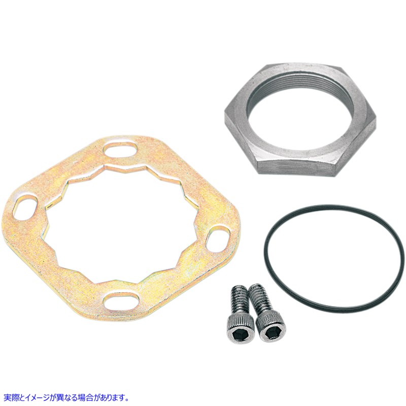 取寄せ ドライブプーリー取り付けキット - 93-06 ビッグツイン ドラッグスペシャリティーズ Drive Pulley Installation Kit - '93-'06 Big Twin 1203-0009 12030009