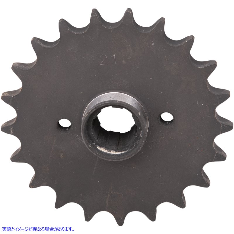 取寄せ トランスミッションメインシャフトスプロケット - 21歯 - XL ドラッグスペシャリティーズ Transmission Mainshaft Sprocket - 21 Tooth - XL 1212-0729 12120729