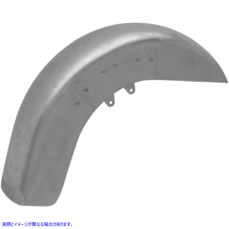 取寄せ スムースフロントフェンダー - 未加工 - スチール ドラッグスペシャリティーズ Smooth Front Fender - Raw - Steel 1401-0322 14010322