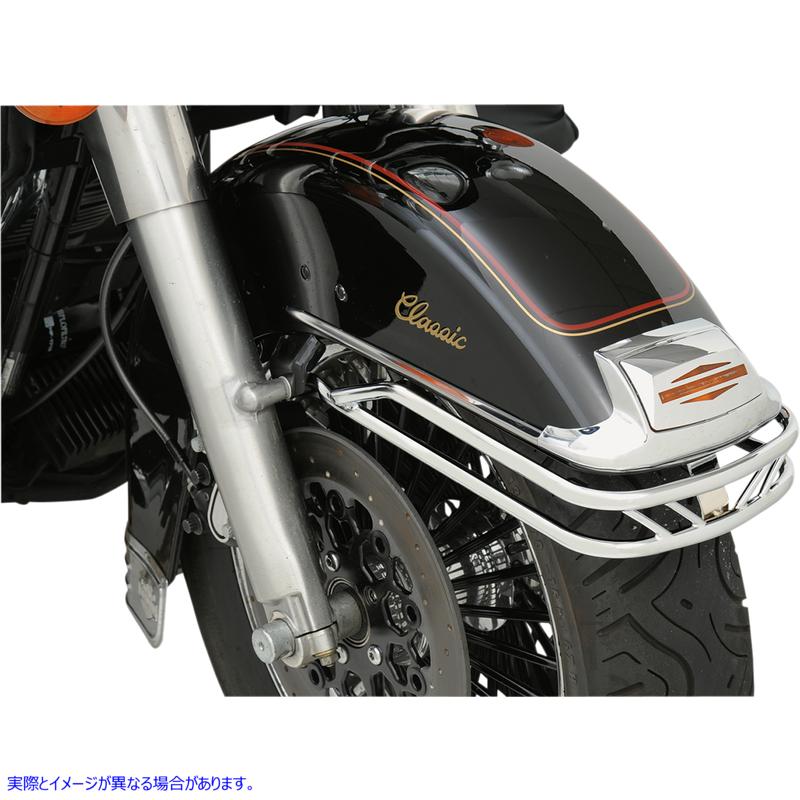 取寄せ フロントフェンダーレール - クローム ドラッグスペシャリティーズ Front Fender Rail - Chrome 1412-0008 14120008