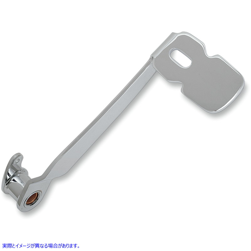 取寄せ リアブレーキペダル - クローム - FLST ドラッグスペシャリティーズ Rear Brake Pedal - Chrome - FLST 1610-0189 16100189