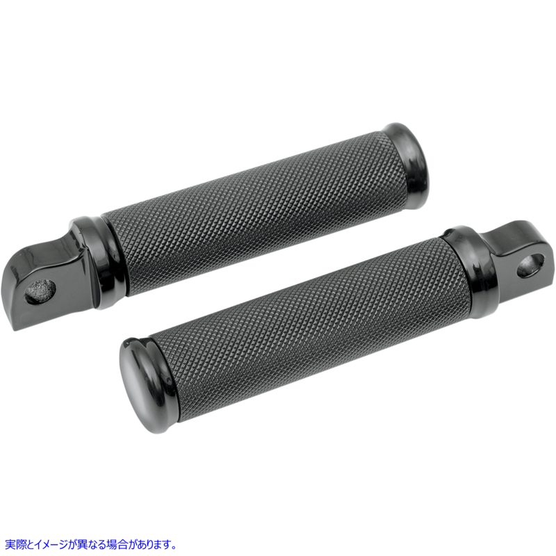 取寄せ Hotop Designs フットペグ - ローレット加工 - ブラック ドラッグスペシャリティーズ Hotop Designs Footpegs - Knurled - Black 1620-0789 16200789