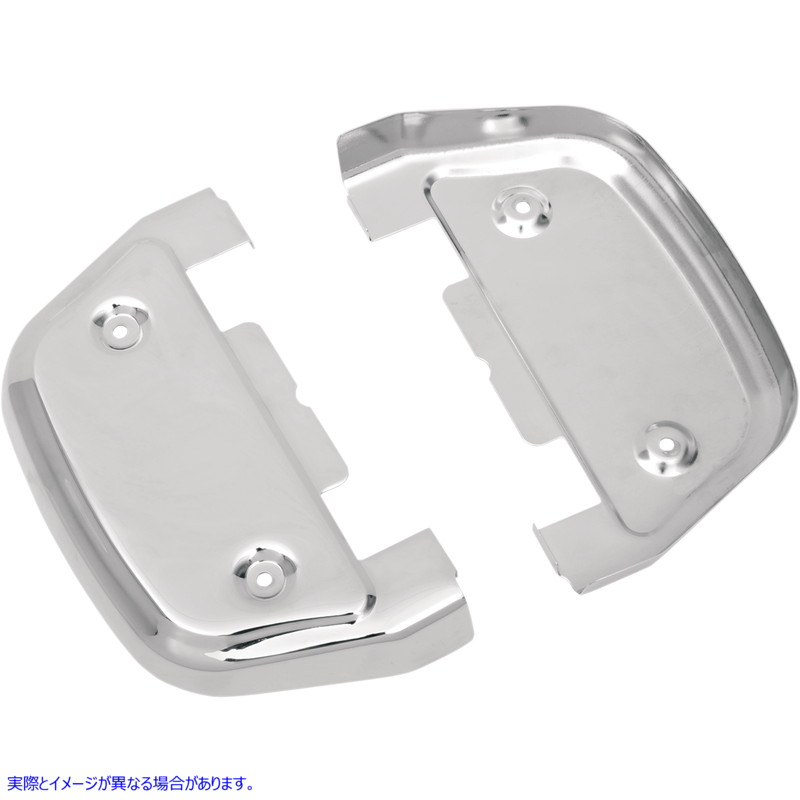 取寄せ 助手席側フロアボードカバー - クローム - FL ドラッグスペシャリティーズ Passenger Floorboard Cover - Chrome - FL 1621-0123 16210123