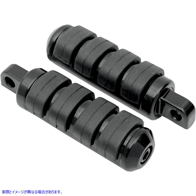 取寄せ フットペグ - ブラック - XL ドラッグスペシャリティーズ Footpegs - Black - XL 1622-0353 16220353