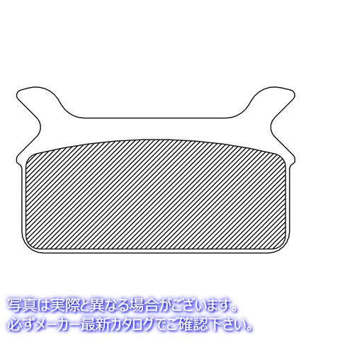 取寄せ オーガニックブレーキパッド - ツーリング ドラッグスペシャリティーズ Organic Brake Pads - Touring 1720-0207 17200207