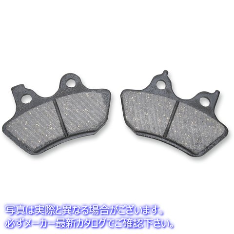 取寄せ オーガニックブレーキパッド - ハーレーダビッドソン ドラッグスペシャリティーズ Organic Brake Pads - Harley-Davidson 1720-0213 17200213