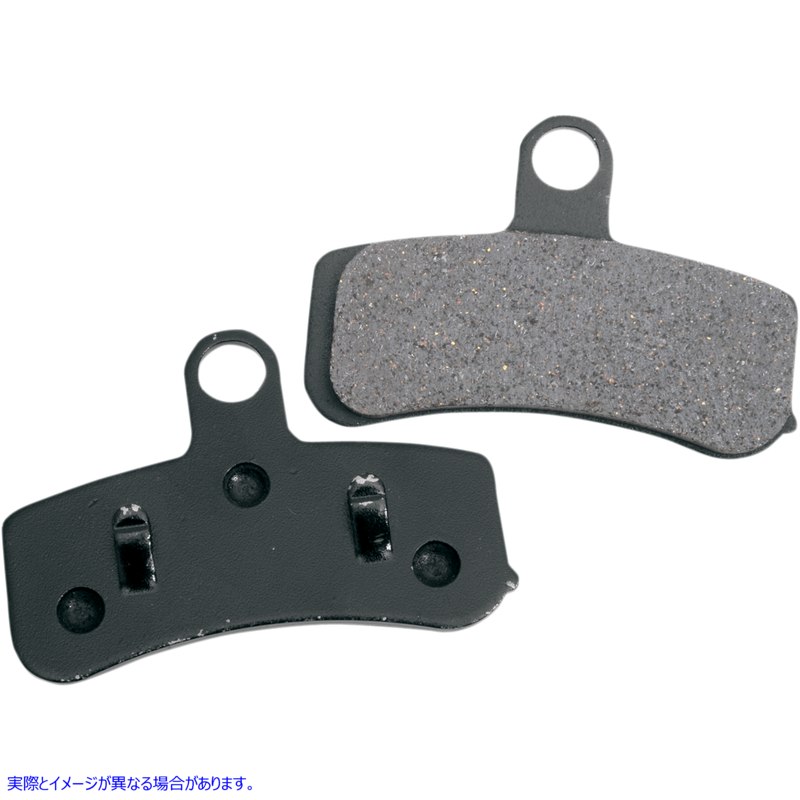 取寄せ セミメタルブレーキパッド - フロント ドラッグスペシャリティーズ Semi-Metallic Brake Pads - Front 1721-0931 17210931