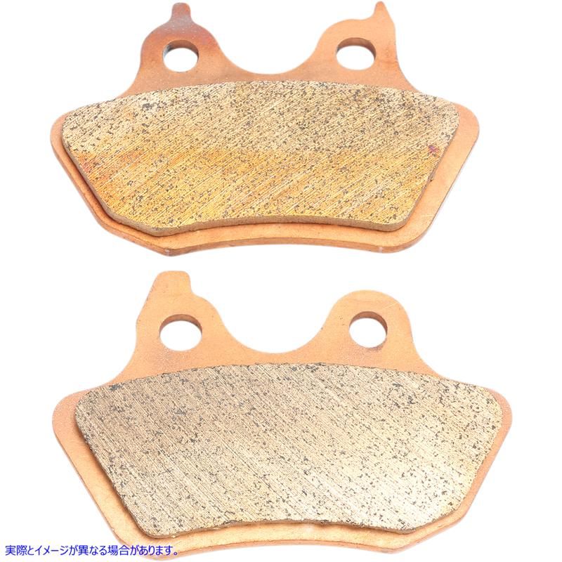 取寄せ 焼結ブレーキパッド - ソフテイル ドラッグスペシャリティーズ Sintered Brake Pads - Softail 1721-2484 17212484