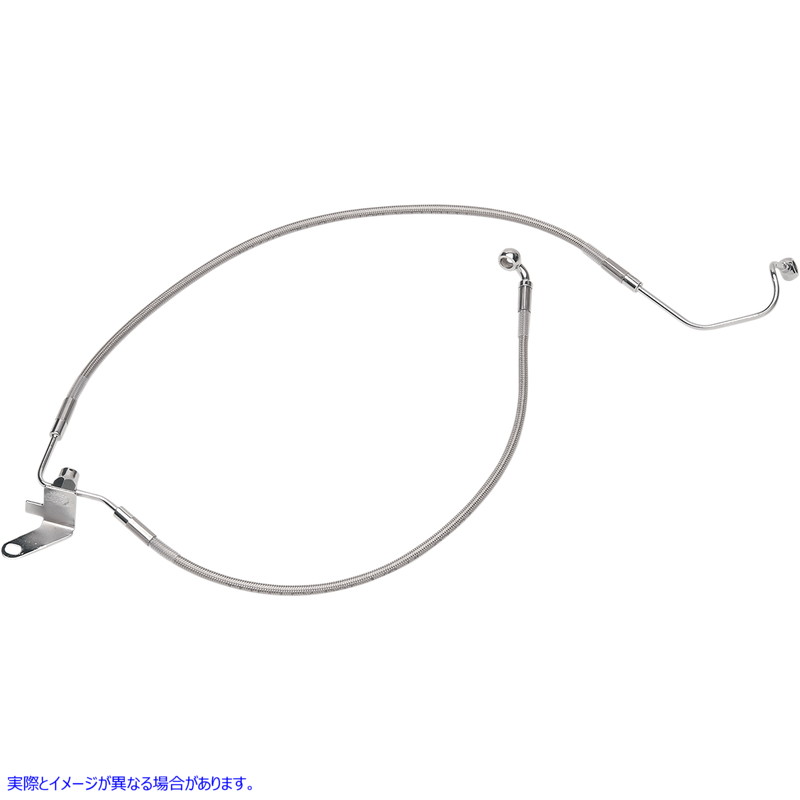取寄せ ブレーキライン - リア - ステンレススチール ドラッグスペシャリティーズ Brake Line - Rear - Stainless Steel 1741-0211 17410211