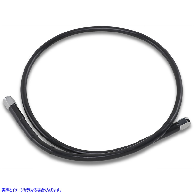 取寄せ ユニバーサルブレーキライン - ブラック - 32インチ ドラッグスペシャリティーズ Universal Brake Line - Black - 32 1741-2718 17412718