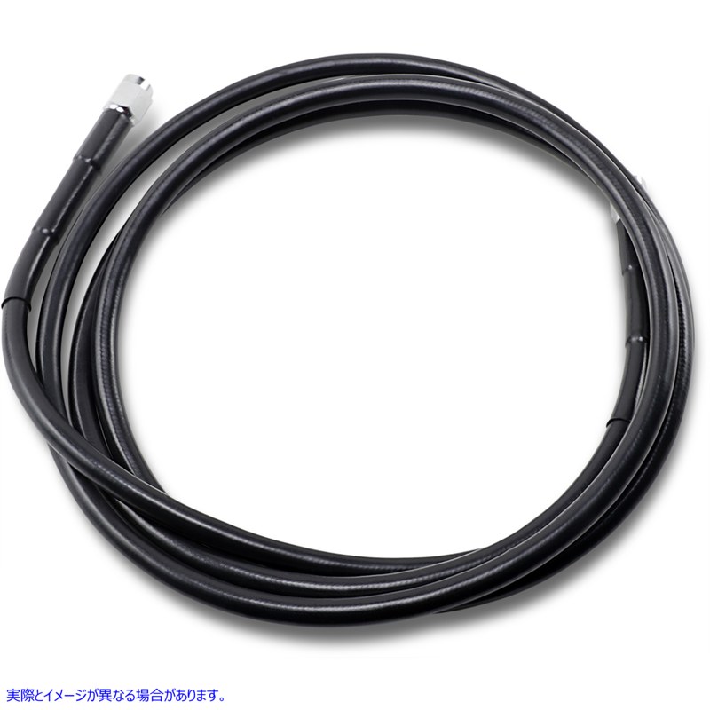 取寄せ ユニバーサルブレーキライン - ブラック - 80インチ ドラッグスペシャリティーズ Universal Brake Line - Black - 80 1741-2747 17412747
