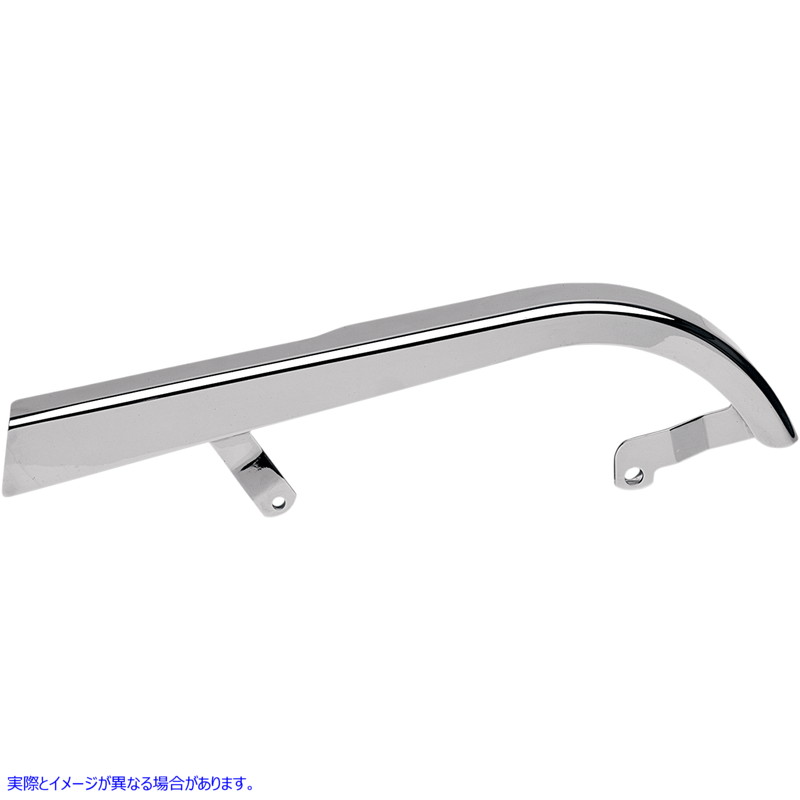 取寄せ アッパーベルトガード - 90-99 FXD/FXDWG - クローム ドラッグスペシャリティーズ Upper Belt Guard - '90-'99 FXD/FXDWG - Chrome 1902-0174 19020174