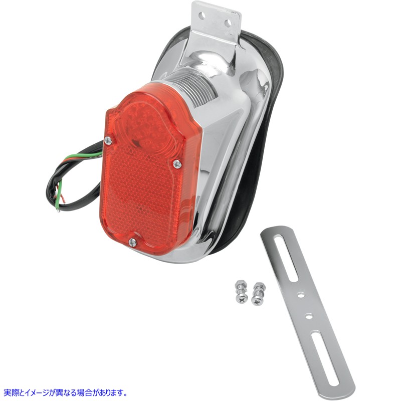 取寄せ トゥームストーン テールライト/ナンバープレートマウント - トップタグ - レッドレンズ ドラッグスペシャリティーズ Tombstone Taillight/License Plate Mount - Top Tag - Red Lens 2010-0562 20100562