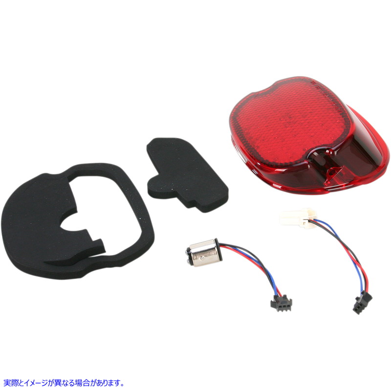 取寄せ テールライト - ボトムタグライト - 赤 ドラッグスペシャリティーズ Taillight - Bottom Tag Light - Red 2010-0773 20100773