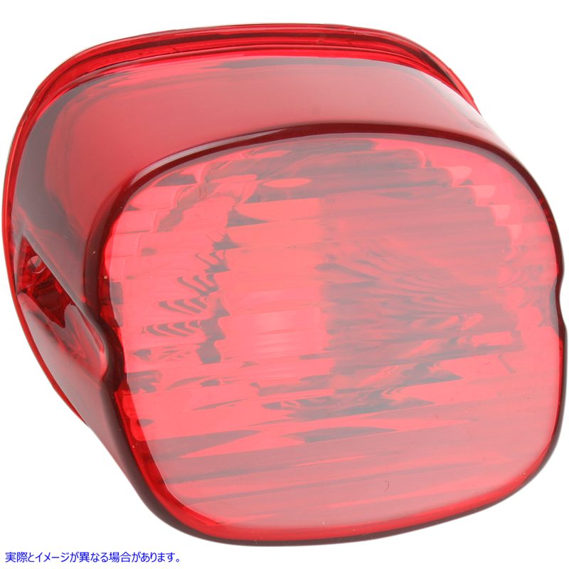 取寄せ レイダウンテールライトレンズ - レッド ドラッグスペシャリティーズ Laydown Taillight Lens - Red 2010-0781 20100781