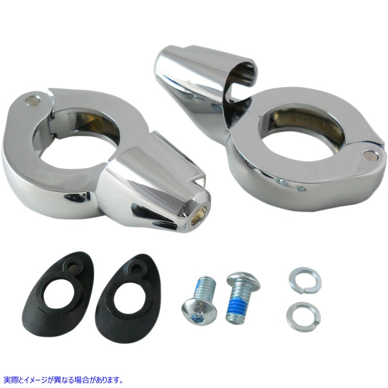 取寄せ ターンシグナルマウント - 39mm - クローム ドラッグスペシャリティーズ Turn Signal Mount - 39mm - Chrome 2020-1267 20201267