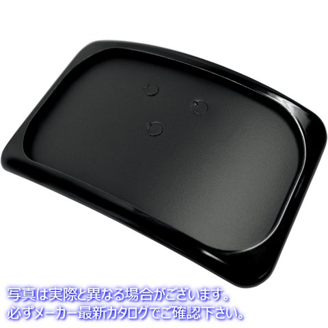 取寄せ ナンバープレートマウント - 3穴 - グロスブラック ドラッグスペシャリティーズ License Plate Mount - 3 Hole - Gloss Black 2030-0628 20300628