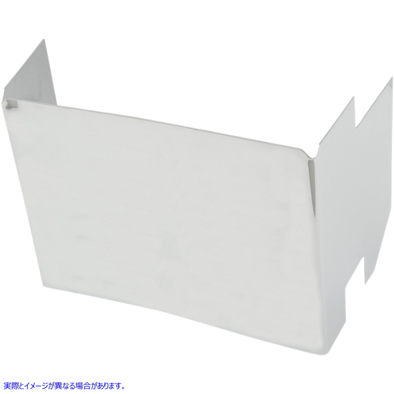 取寄せ バッテリーカバー - スムース - クローム ドラッグスペシャリティーズ Battery Cover - Smooth - Chrome 2113-0298 21130298