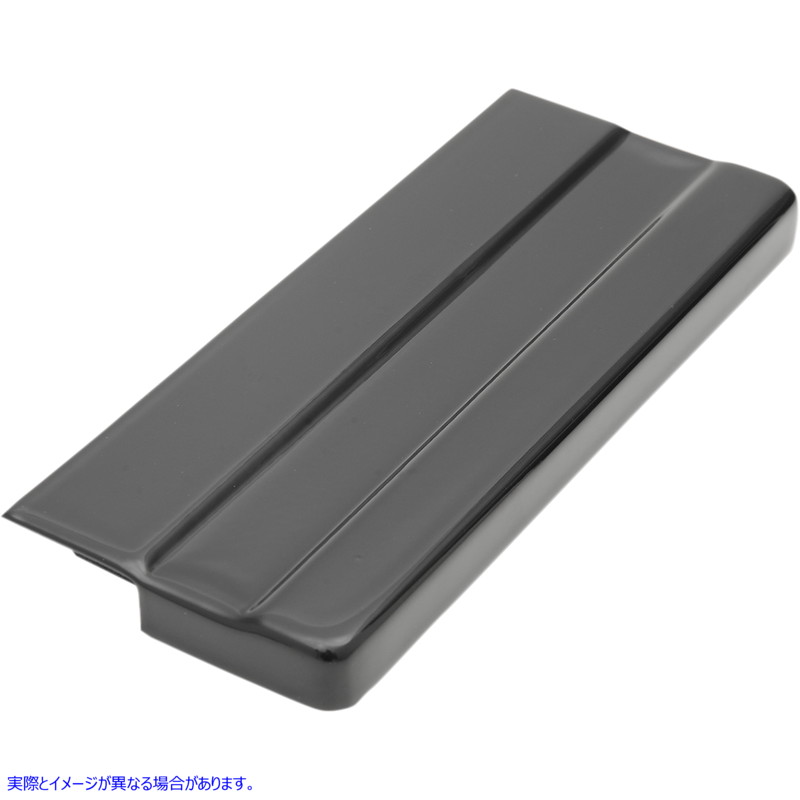 取寄せ バッテリートップカバー - ブラック - 82-96 XL ドラッグスペシャリティーズ Battery Top Cover - Black - '82-'96 XL 2113-0500 21130500