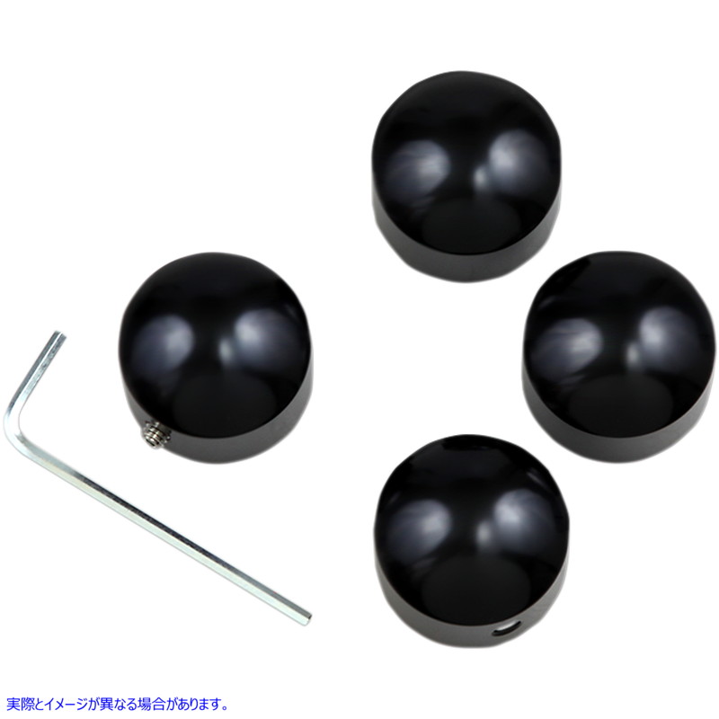 取寄せ カバーヘッドボルト - ブラック ドラッグスペシャリティーズ Cover Head Bolt - Black 2401-1046 24011046