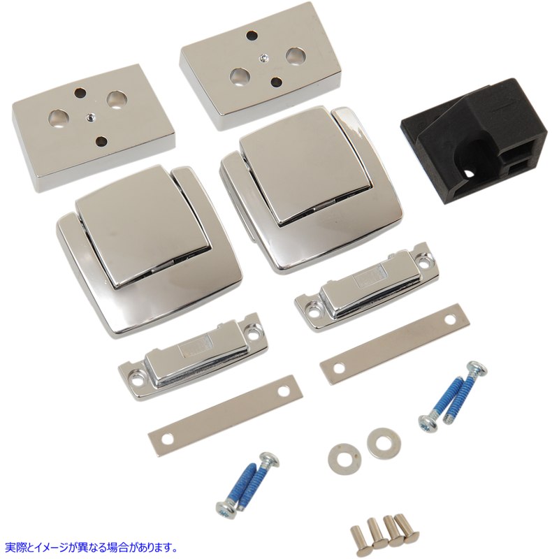 取寄せ Tour-PakR ハードウェアラッチキット - FL 87-13 ドラッグスペシャリティーズ Tour-PakR Hardware Latch Kit - FL '87-'13 3516-0192 35160192