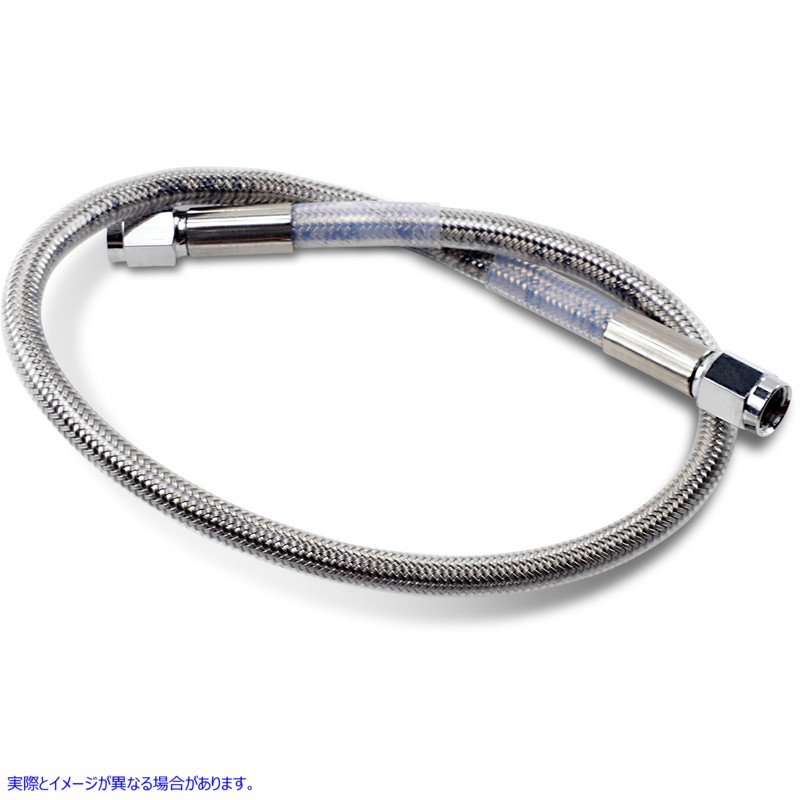取寄せ ユニバーサルブレーキライン - クリア - 19インチ ドラッグスペシャリティーズ Universal Brake Line - Clear - 19 DS098819 DS098819