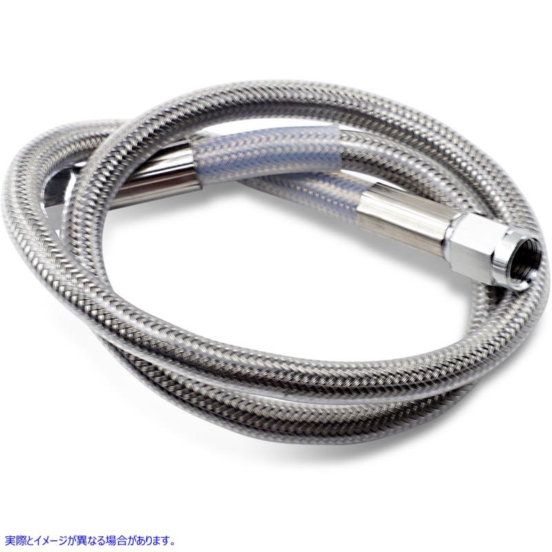 取寄せ ユニバーサルブレーキライン - クリア - 23インチ ドラッグスペシャリティーズ Universal Brake Line - Clear - 23 DS098823 DS098823