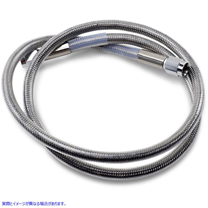 取寄せ ユニバーサルブレーキライン - クリア - 34インチ ドラッグスペシャリティーズ Universal Brake Line - Clear - 34 DS098834 DS098834