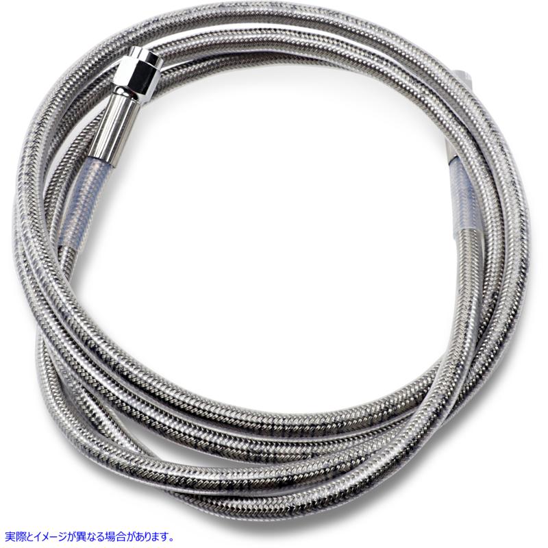 取寄せ ユニバーサルブレーキライン - クリア - 66インチ ドラッグスペシャリティーズ Universal Brake Line - Clear - 66 DS098866 DS098866