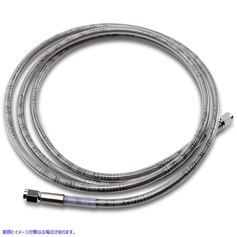 取寄せ ユニバーサルブレーキライン - クリア - 78インチ ドラッグスペシャリティーズ Universal Brake Line - Clear - 78 DS098878 DS098878