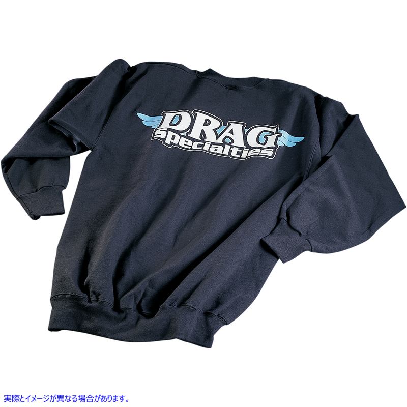 取寄せ ドラッグ スペシャリティーズ スウェットシャツ - ブラック - Mサイズ ドラッグスペシャリティーズ Drag Specialties Sweatshirt - Black - Medium DS-111826 DS111826