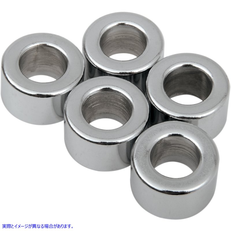 取寄せ スペーサー - クローム - 5/16 x 5/8 x 3/8 ドラッグスペシャリティーズ Spacer - Chrome - 5/16 x 5/8 x 3/8 DS-190009 DS190009