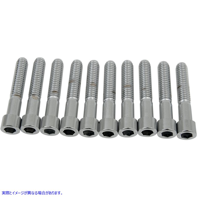 取寄せ ボルト - ソケットヘッド - スムース - 5/16-18 x 1-3/4 ドラッグスペシャリティーズ Bolts - Socket-Head - Smooth - 5/16-18 x 1-3/4 DS-190549S DS190549S