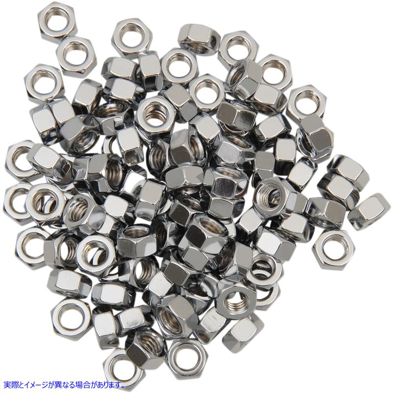 取寄せ ナット - 六角 - 5/16-18 - クローム ドラッグスペシャリティーズ Nut - Hex - 5/16-18 - Chrome DS-190659 DS190659