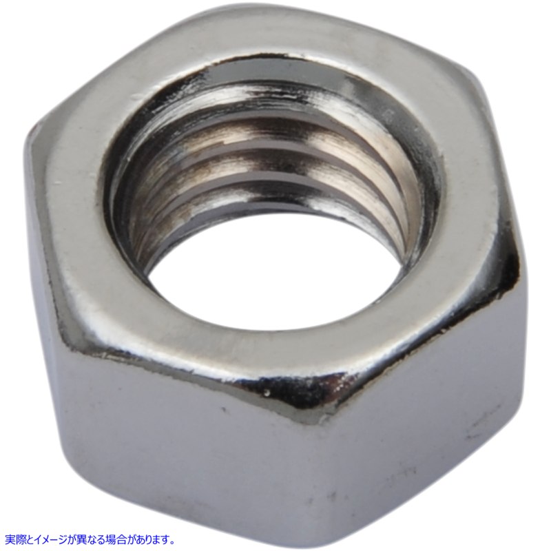 取寄せ ナット - 六角 - 3/8-24 - クローム ドラッグスペシャリティーズ Nut - Hex - 3/8-24 - Chrome DS-190662 DS190662